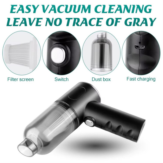 3 in 1 Handheld Vacuum Car Cleaner – Powerful, Portable & Multi-Functional