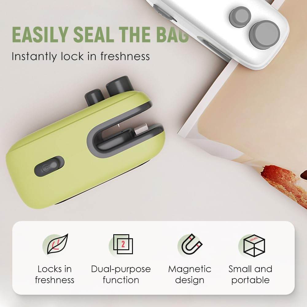 2 in 1 USB Rechargeable Sealer
