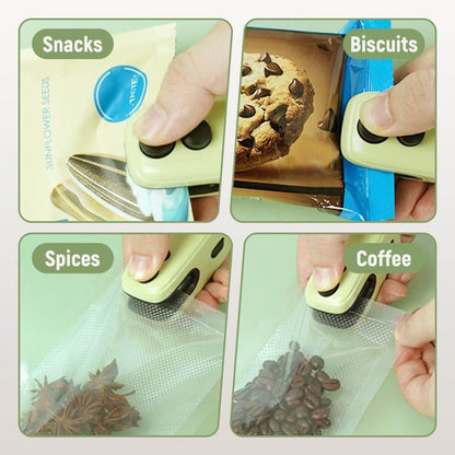 2 in 1 USB Rechargeable Sealer