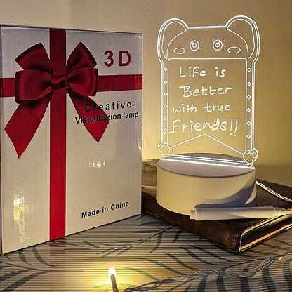 3D Creative Visualization Lamp