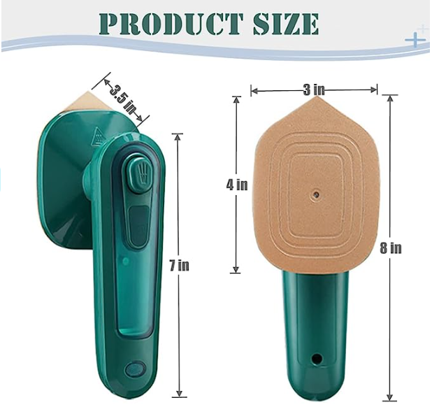 Travel-Pro Compact Steam Iron: Portable & Powerful